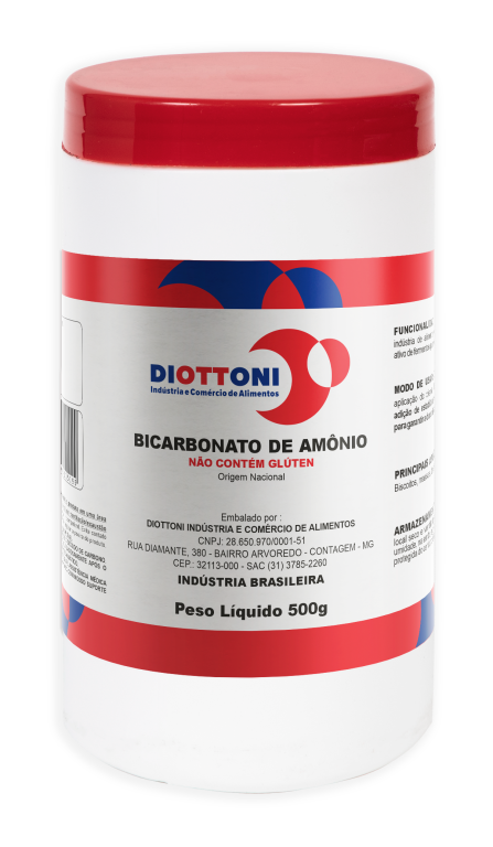 BICARBONATO DE AMONIA 500 GRAMAS DIOTT