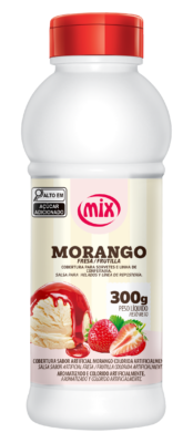 COBERTURA SORVETE MORANGO 1,3 KG MIX