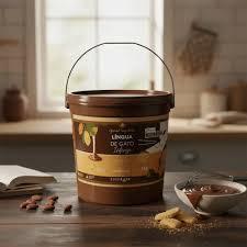 RECHEIO LINGUA DE GATO 4 KG FOOD BASE
