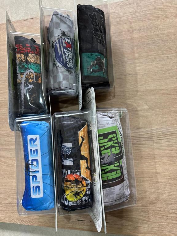 AL - ESTOJO DO TERRA NYLON ESTAMPADO MASCULINO 1 ZÍPER