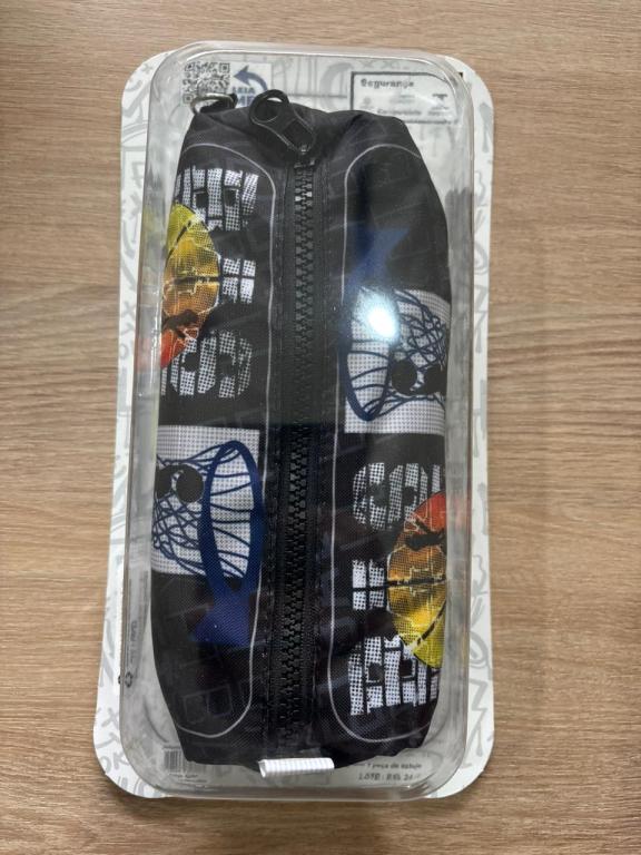 AL - ESTOJO DO TERRA NYLON ESTAMPADO MASCULINO 1 ZÍPER