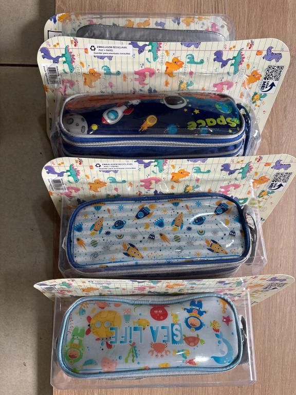 AL - ESTOJO DO TERRA INFANTIL 3 ZÍPERES