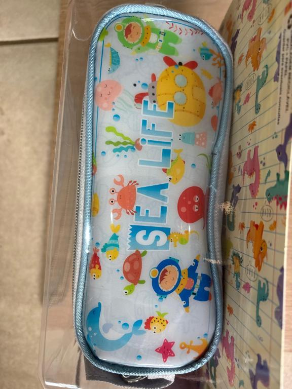 AL - ESTOJO DO TERRA INFANTIL 3 ZÍPERES