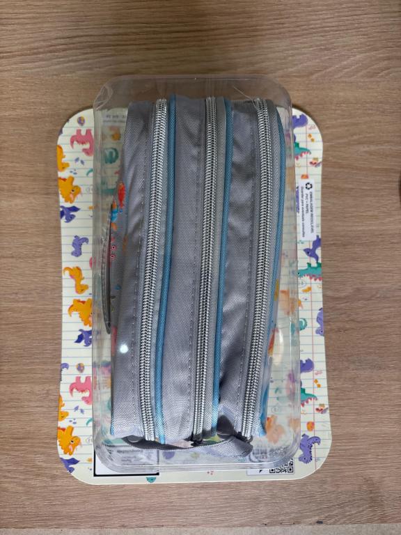 AL - ESTOJO DO TERRA INFANTIL 3 ZÍPERES