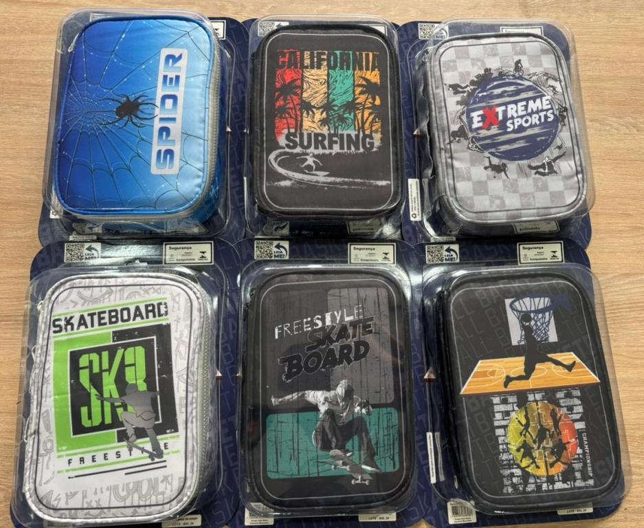 AL - ESTOJO DO TERRA CASE NYLON MASCULINO 1 ZÍPER