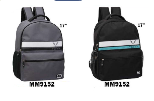 P-MM9152 MOCHILA JUVENIL MASCULINA 17 43X31X14 CM