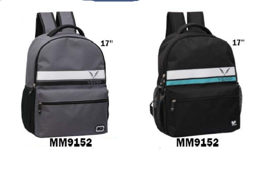 P-MM9152 MOCHILA JUVENIL MASCULINA 17  43X31X14 CM