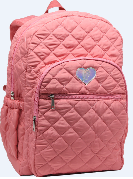 MB13087 MOCHILA MATELASSE ZIPER NYLON 16  40X29X11