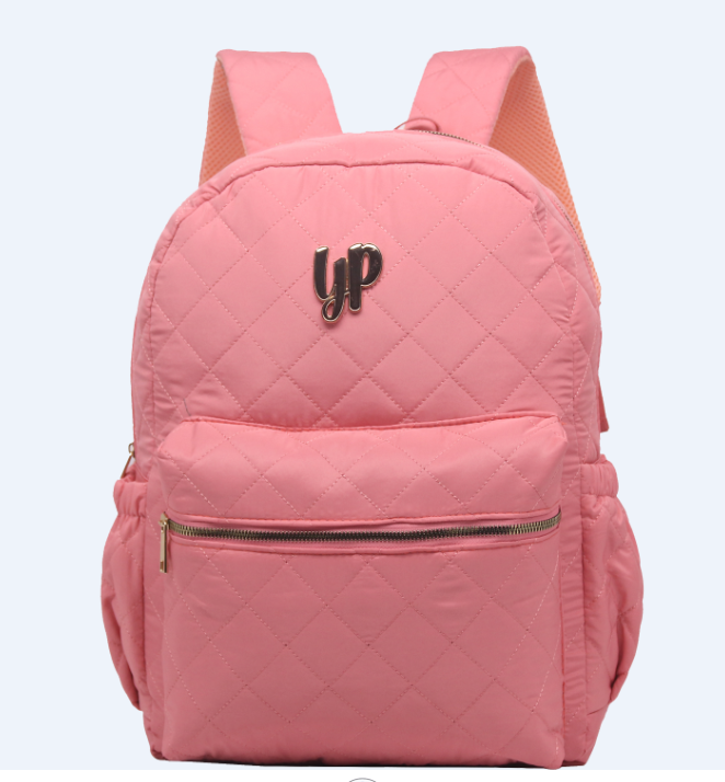 MB13088 MOCHILA MATELASSE ZIPER METAL 17