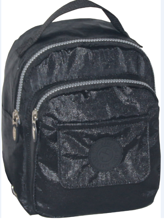 AO - MINI MOCHILA DE NYLON METALIZADA 9