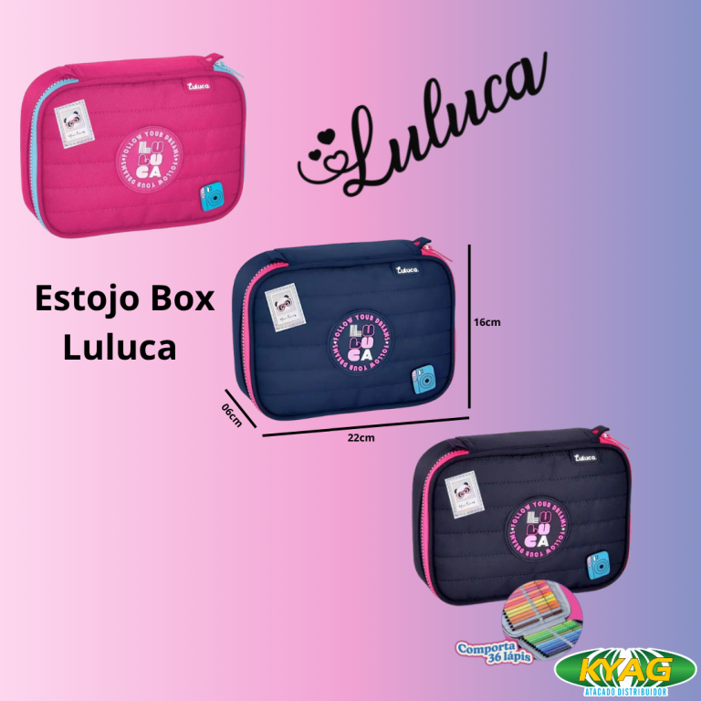 T-LU24640 PORTA LAPIS BOX LULUCA