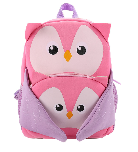 AD - YS42340 MOCHILA INFANTIL MOMMY AND BABY EM PELUCIA - 13''