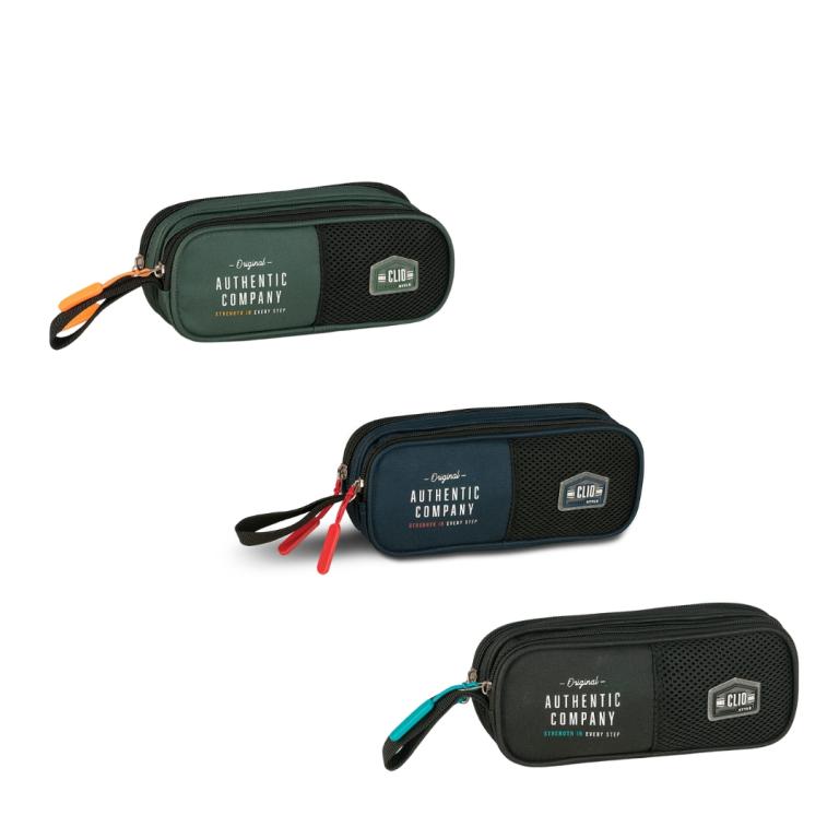 U-MF25013 PORTA LAPIS DUPLO JOV MASC