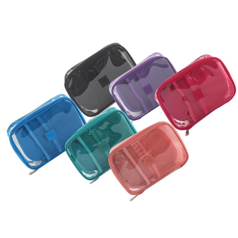 ESTOJO QUADRADO PVC TRANSPARENTE C/ 42029200
