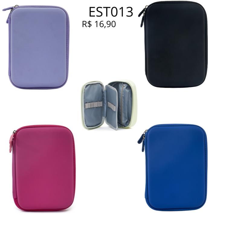 AS - ESTOJO BOX JOV -  SILICONE RIGIDO
