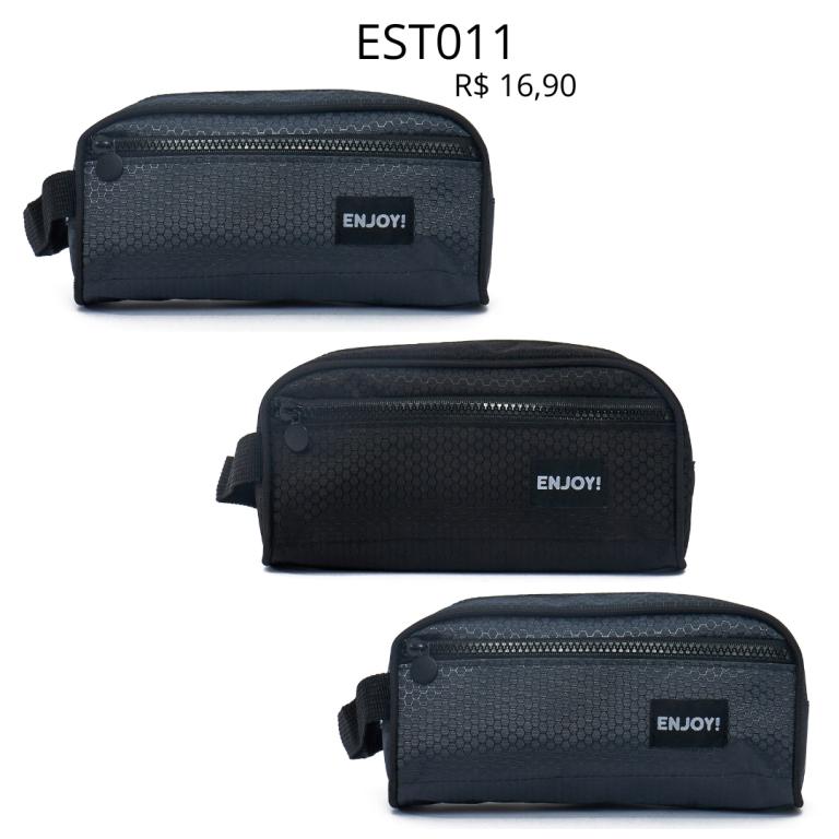 AT - ESTOJO DUPLO MASC JOV -  NYLON CRISTALIZADO