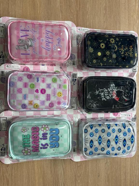 AS - ESTOJO DO TERRA FEMININO CASE TEEN FEMININO 1 ZÍPER