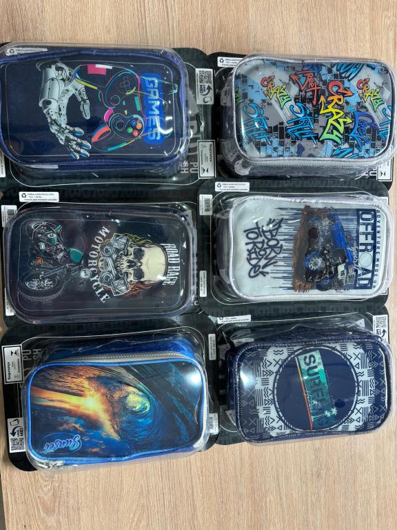 AL - ESTOJO DO TERRA CASE TEEN MASCULINO DOIS ZÍPERES