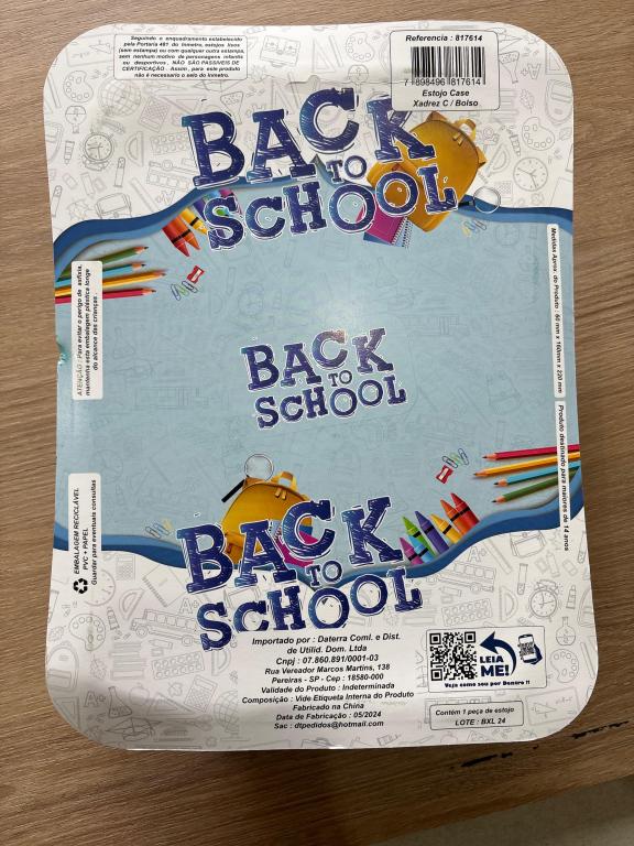 AS - ESTOJO DO TERRA CASE XADREZ COM BOLSO