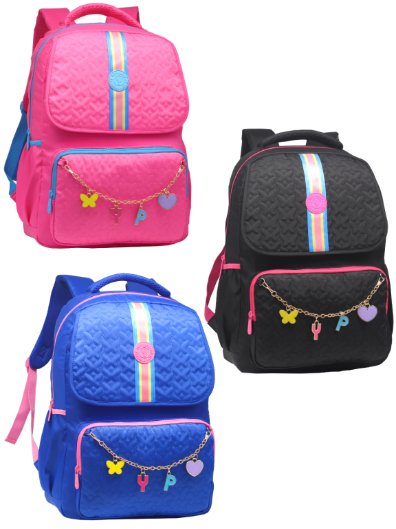 MOCHILA COSTAS JUVENIL FEMININA YEPP