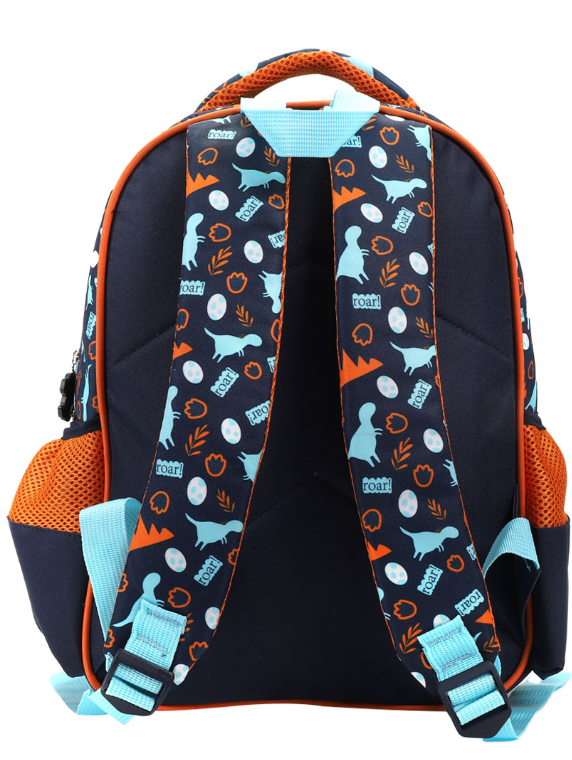 AD-YS42390 MOCHILA INFANTIL EM POLIESTER DINOSSAURO - 13"