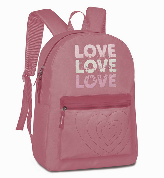 MF25071 - Mochila Love Makes Feminina Clio