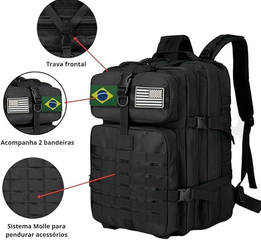 QZ657 MOCHILA TATICA MASC