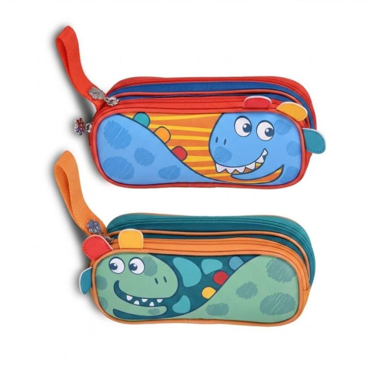 BB-CP24081F ESTOJO DUPLO INF MASC DINOSSAURO BABY