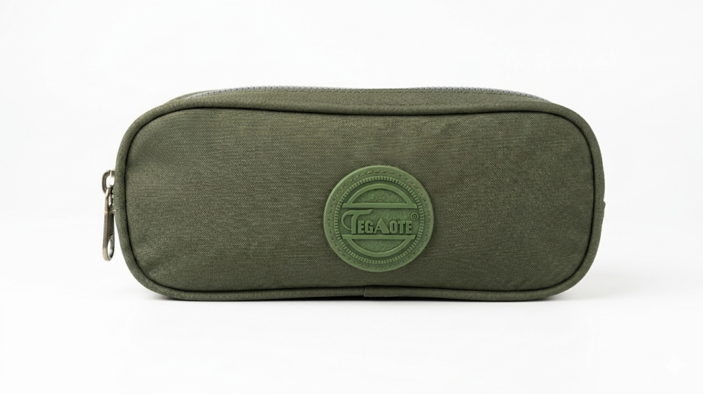 AT - GT05-27 ESTOJO DUPLO TEGAOTE CRINKLE VERDE MIL