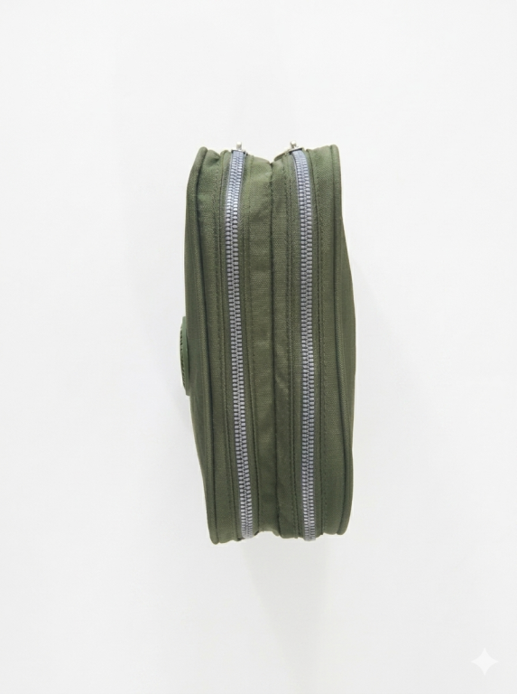 AT - GT05-27 ESTOJO DUPLO TEGAOTE CRINKLE VERDE MIL