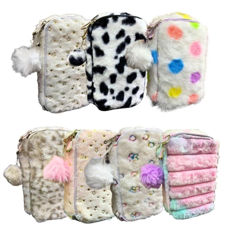 AQ - 817515 ESTOJO ESCOLAR CASE DE PELUCIA