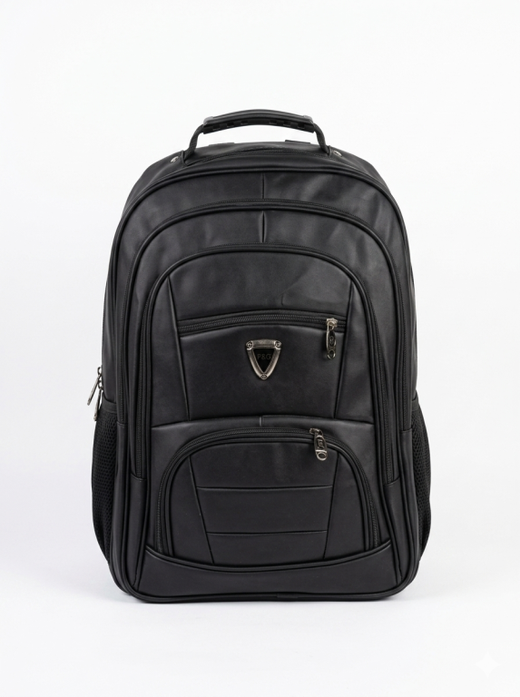 AR - MOCHILA F&G PRETA COM CADEADO