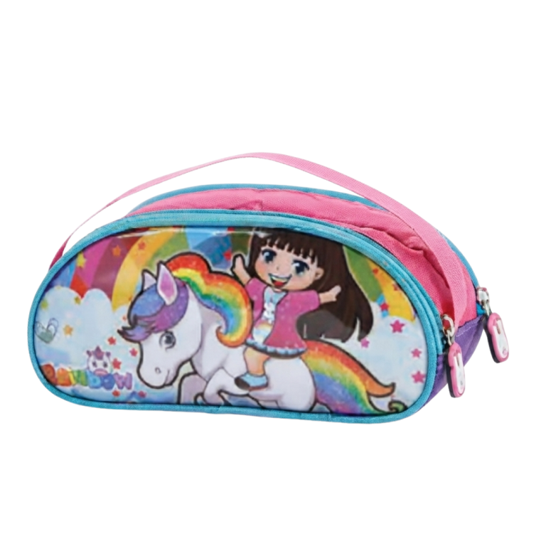 ESTOJO FEM INF RAINBOW UNICORNIO