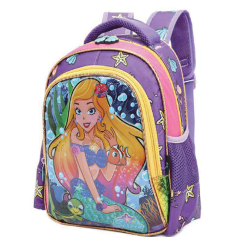 MOCHILA DE COSTA INF FEM PRINCESS G