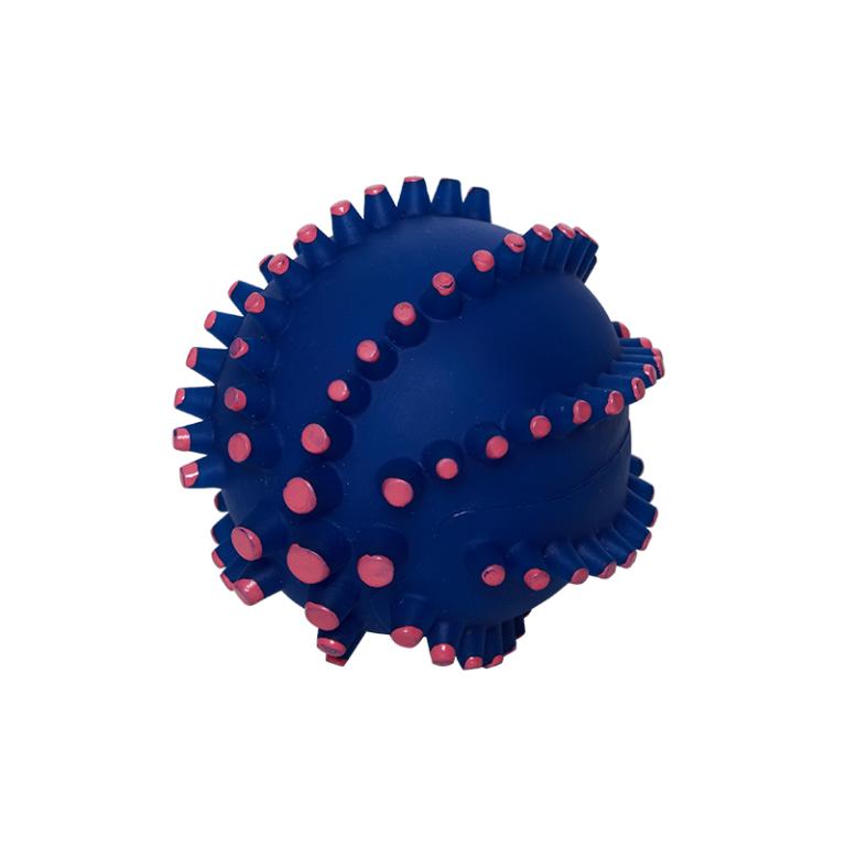 BOLA CRAVAO VINIL AZUL  9CM