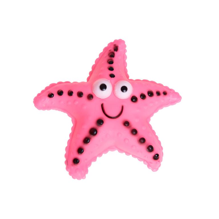 ESTRELA VINIL SORTIDA 7,5CM
