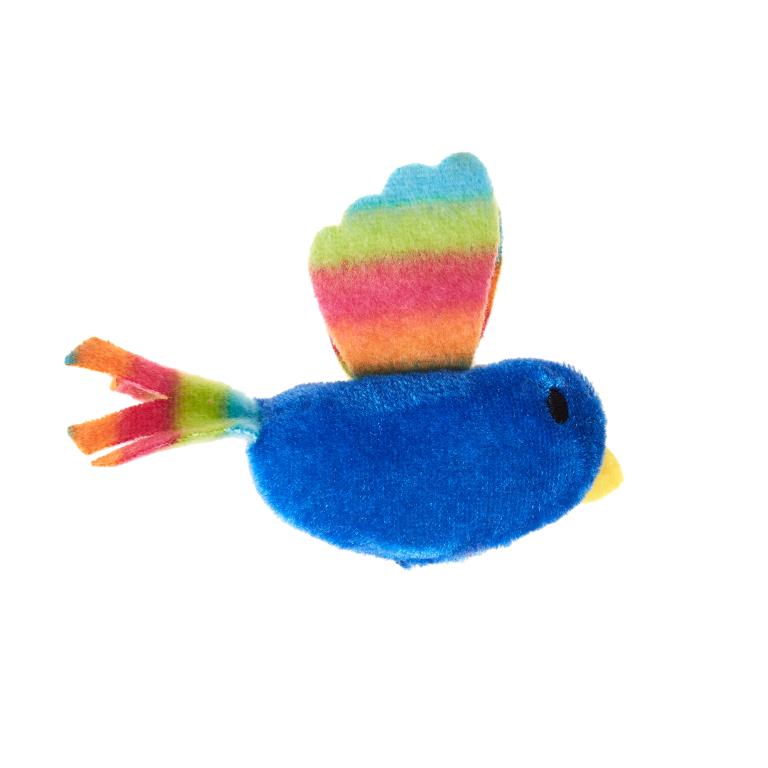 PASSARINHO COM SOM P/ GATO 7CM