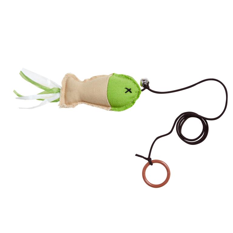 PEIXINHO COM BARBANTE P GATO 10CM