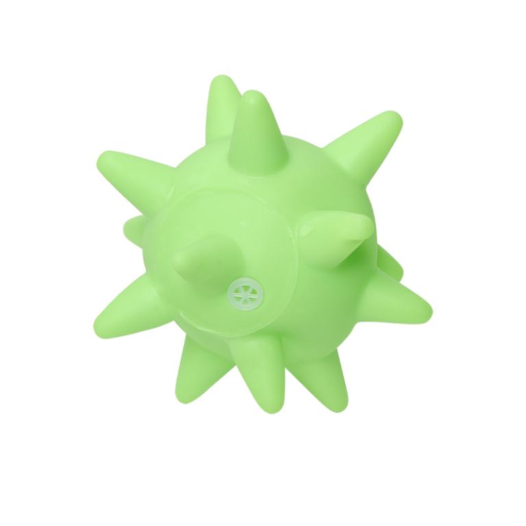 BOLA CRAVO VINIL  VERDE 10CM