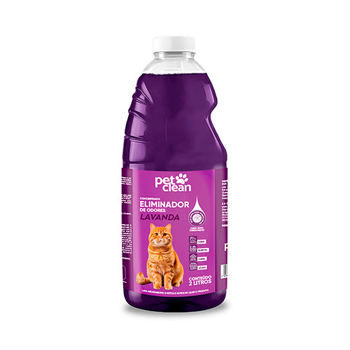 ELIMINADOR DE ODORES PARA GATOS LAVANDA 2l