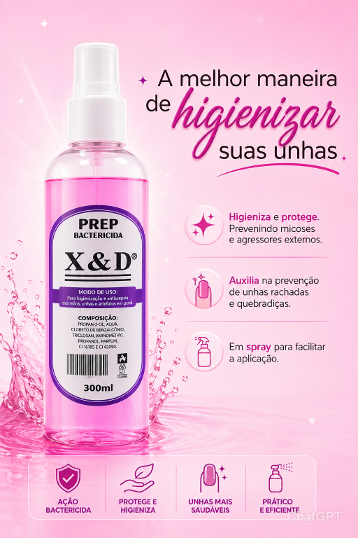 Spray PREP Bactericida 300ml - X&D