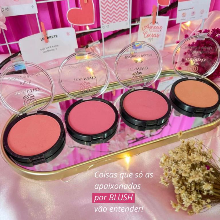 Blush Bochacha Rosada 10g - TOM VIVO
