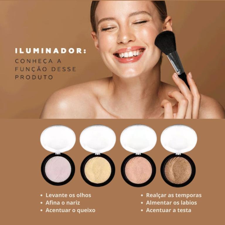 Po Iluminador Compcto 10g - FABY MAKE