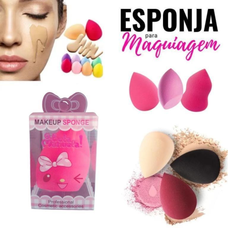 Esponja para Maquiagem CHINFRADA