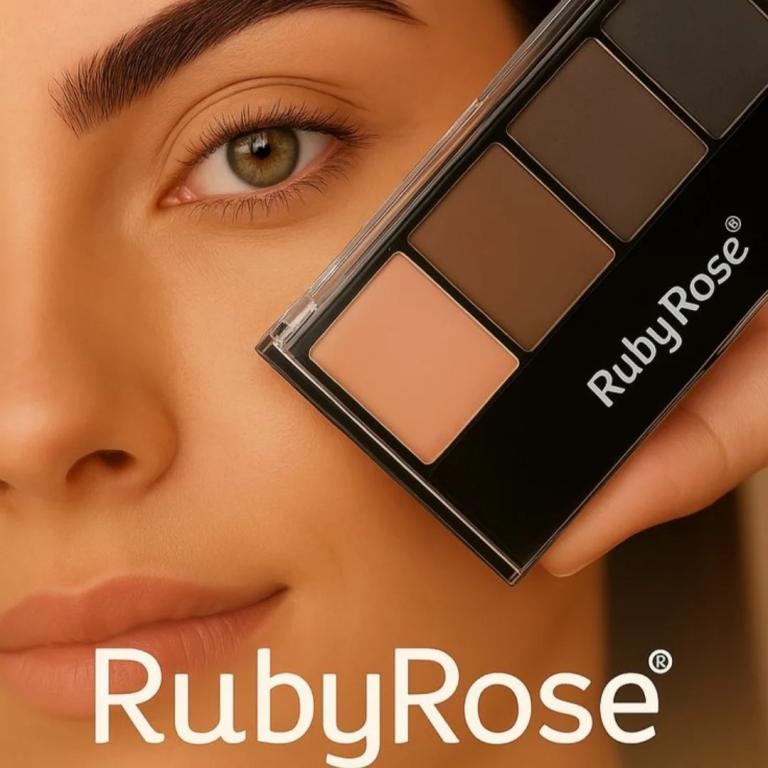Paleta de Sombra para Sobrancelha 7g - RUBY ROSE