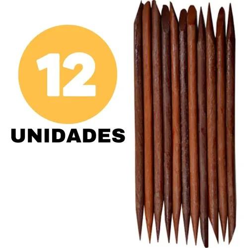 Palito para Unha Chanfrado de Paruja c/12 und