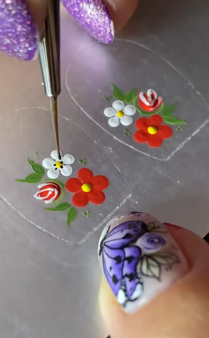 Adesivo Artesanal para Unhas pct c/10und