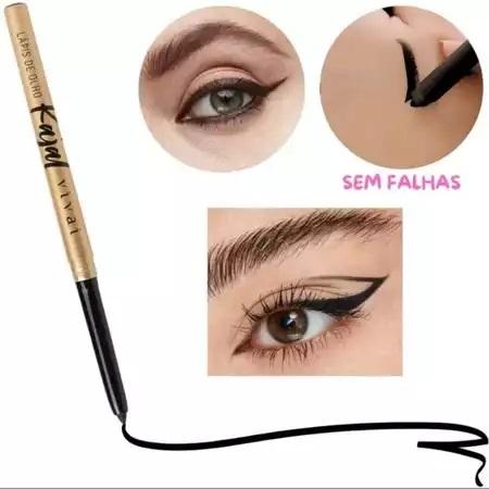 Lapis de Olho Kajal Retratil Preto 25g - VIVAI