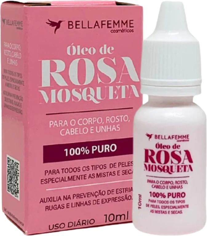 Oleo de Rosa Mosqueta 10ml - BELLA FEMME