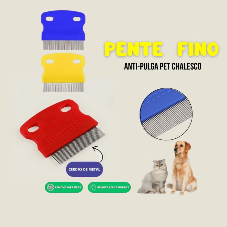 PENTE FINO INOX ANTIPULGA